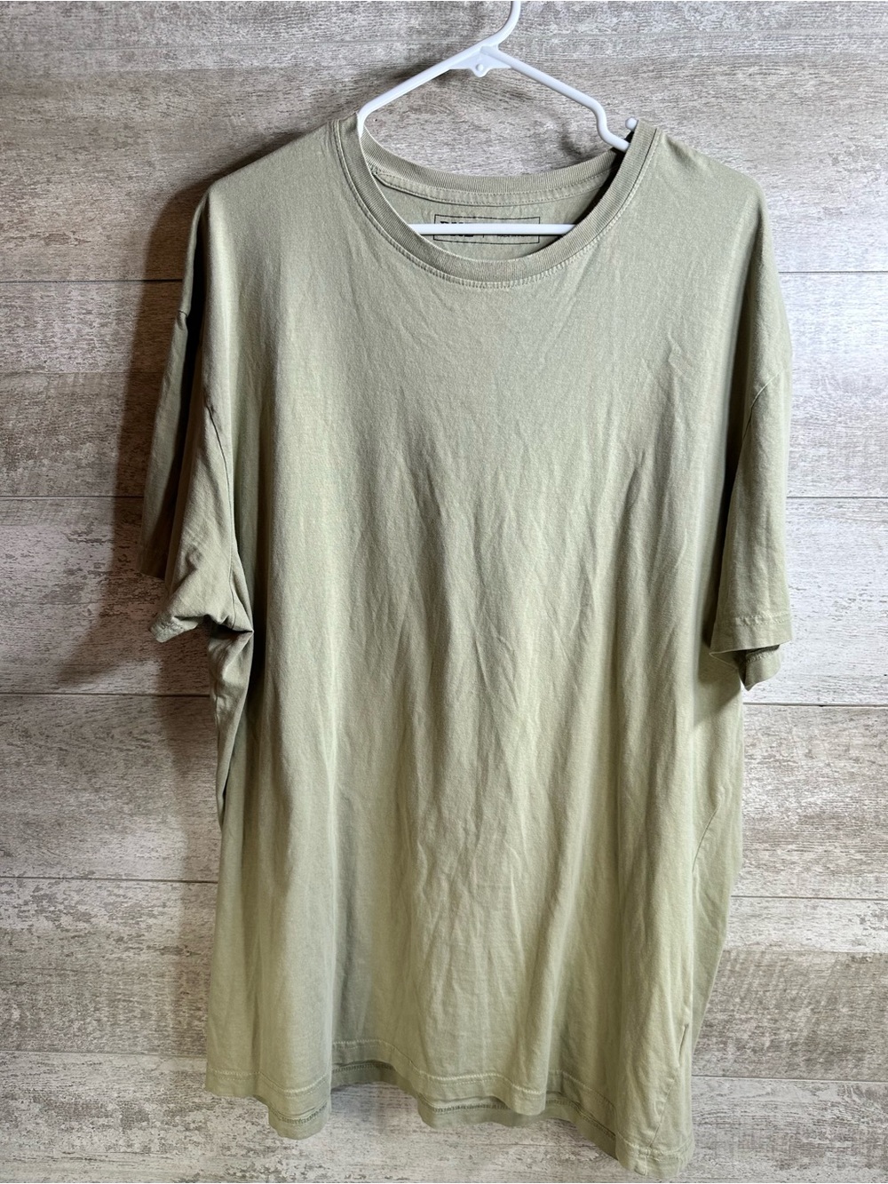 BKE Men’s Essential Crewneck T-Shirt Sage Olive Green Size 2X